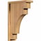 Ekena Millwork Mediterranean Smooth Corbel w/Backplate, Western Red Cedar, 5 1/2"W x 14"D x 22"H COR06X14X22MED01SWR - alternate 1
